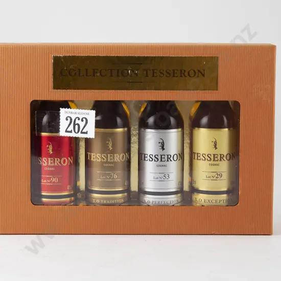 Collectors Gift Pack of Very Limited Release Cognac Tesseron "XO" Collection