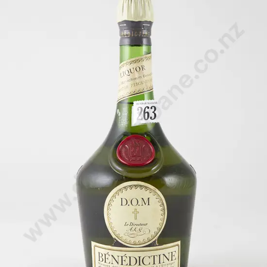 1 bottle 1950's Period D.O.M. Benedictine