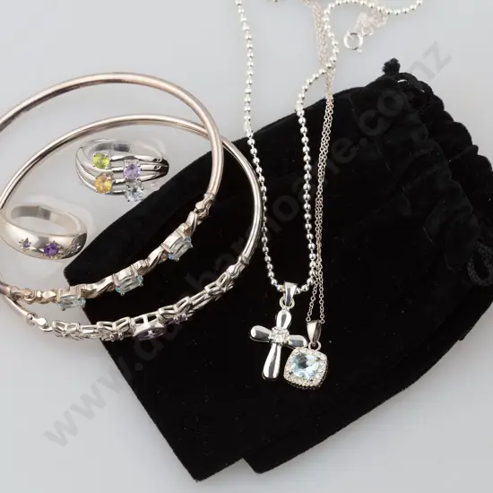 As New Silver & Crystal Jewellery
