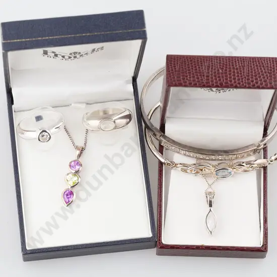 As New Silver & Crystal Jewellery