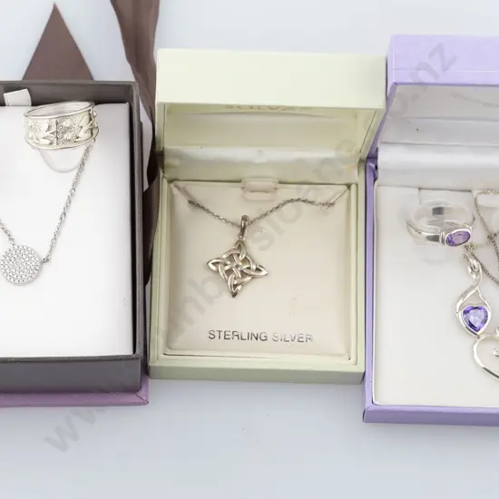 As New Silver & Crystal Jewellery