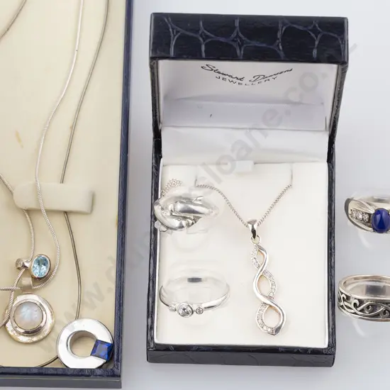 As New Silver & Crystal Jewellery