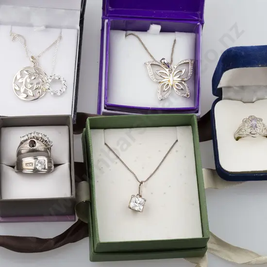 As New Silver & Crystal Jewellery