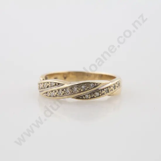 9ct Modern Design Eternity Band