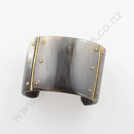 Wide Horn Bangle