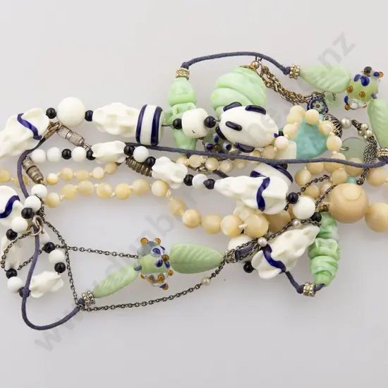 MOP Bead Necklace