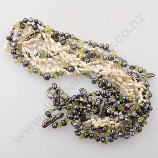 Two Fancy Freshwater Pearl Necklaces