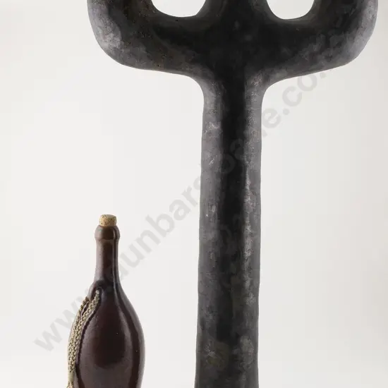 Russell Moses Three Light Candelabra with Mike Trumic Flagon