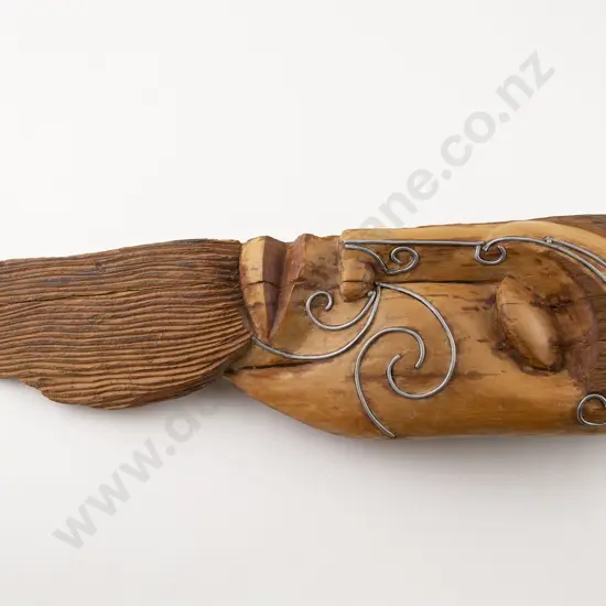 East Coast Carver Wall Hanging Totara Mask