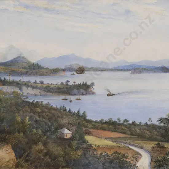 Artist Unknown - Colonial Coastal Landscape