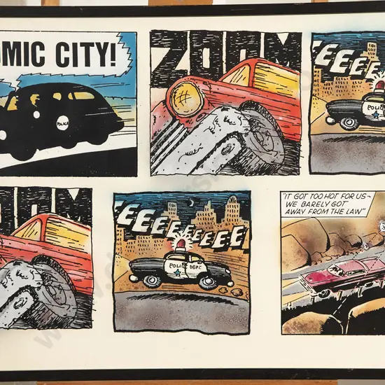 Attributed Otis Frizzell 'Comic City'