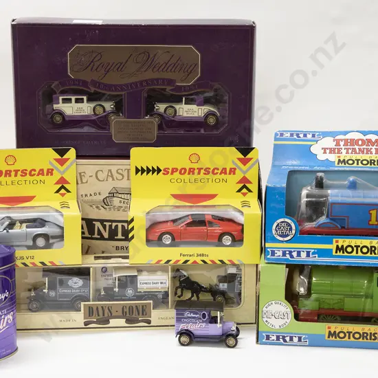 Box Qty of Assorted Die Cast Models