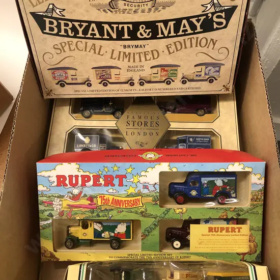 Four Lledo Advertising Models Including Special Editions