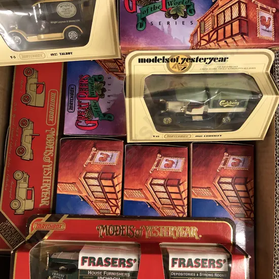 11 Boxed Matchbox Models