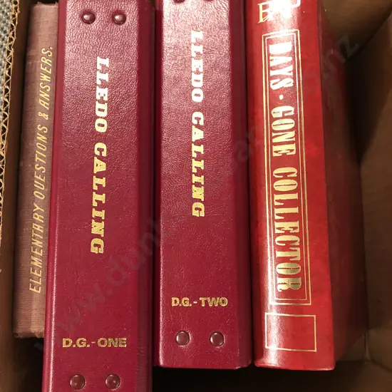 Four Toy Reference Volumes Including Lledo Calling