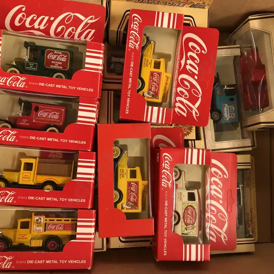 20 Lledo Advertising Models Including Coca-Cola