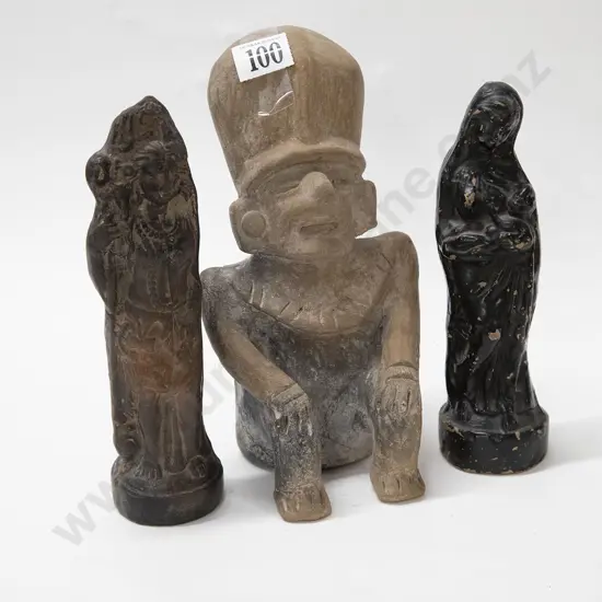 Three Tribal &  Religious Figures