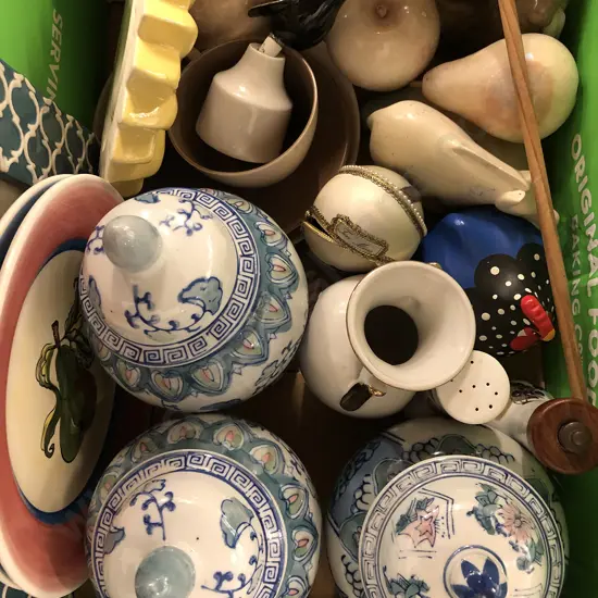 Quantity of Blue and White and Decorative China