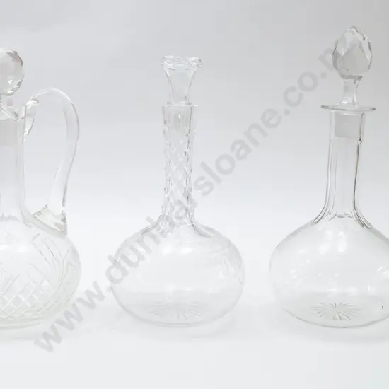 Three Decanters