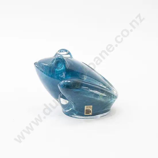 Daum Glass Frog Ornament