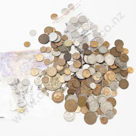 Box of Coins and Banknotes