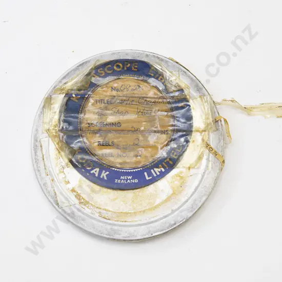 Kodascope Film Reel Charlie Chaplin