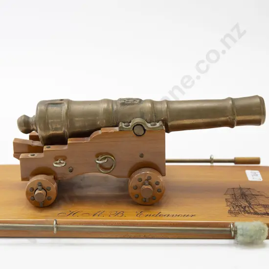 Small Brass Cannon