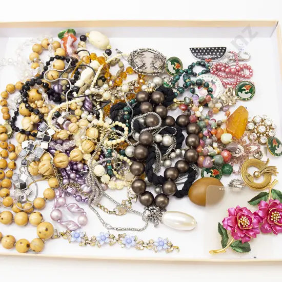 Box of Assorted Costume Jewellery