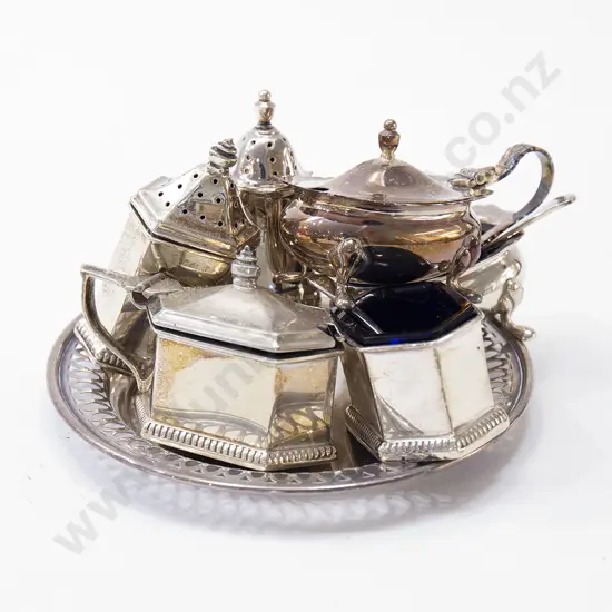 Assorted S/S and S/P Items Including Salts (9)