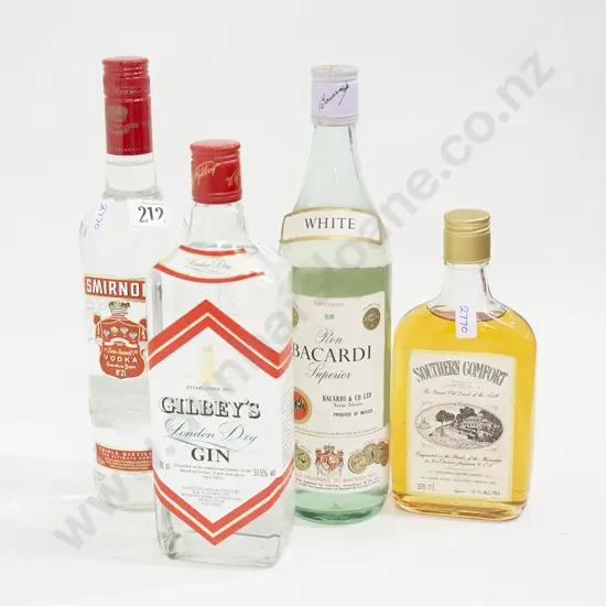 Four Bottles of Spirits