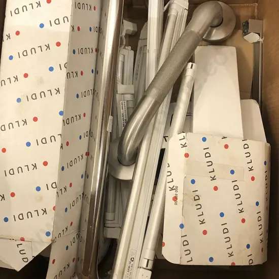 Box of Lighting and Bathroom Fittings