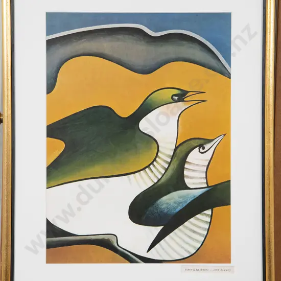 Don Binney Print 'Pipiwharauroa'