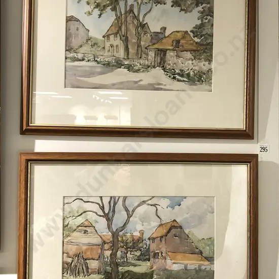 Pair of English Watercolours