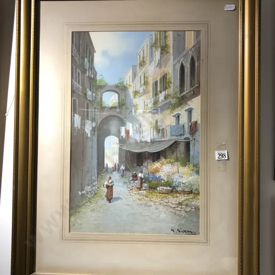 Gianni Gouache of European Cobbled Streets