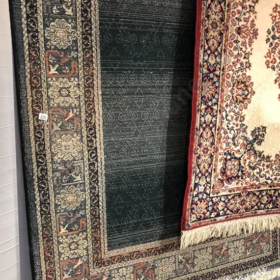 Modern Rug Blue Pink and Cream Tones 175 x 122cm