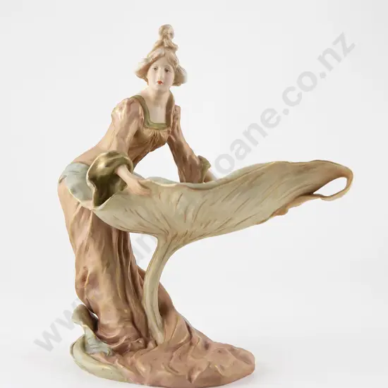 Royal Dux Art Nouveau Figure