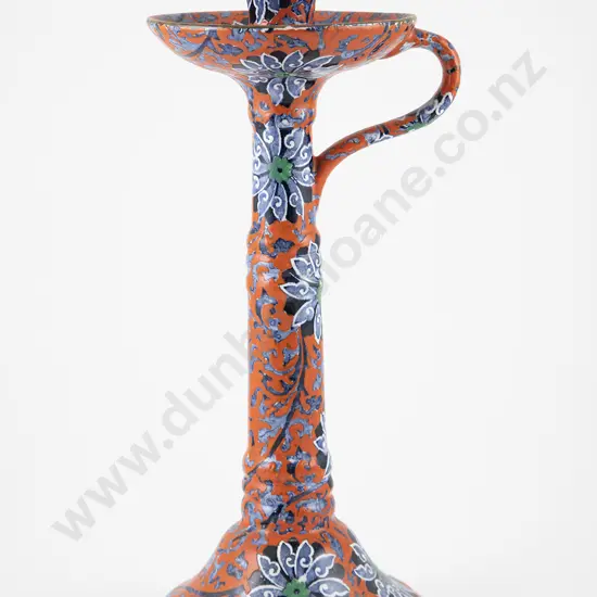 Large Bursley Ware Chung Pattern Candlestick