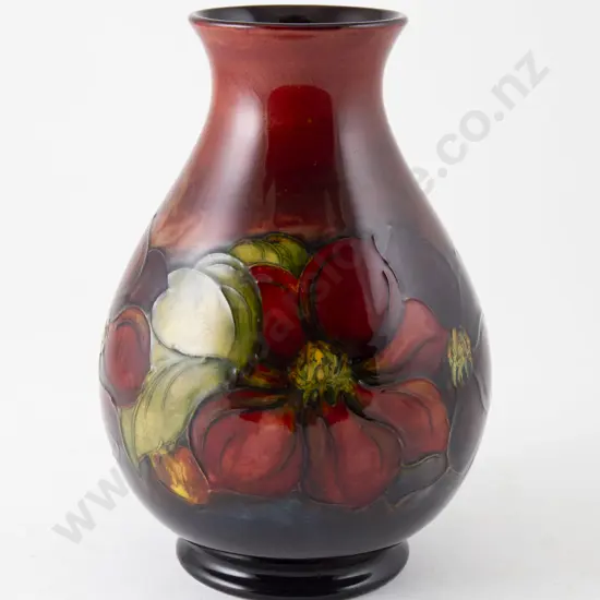 Moorcroft Clematis Pattern Vase