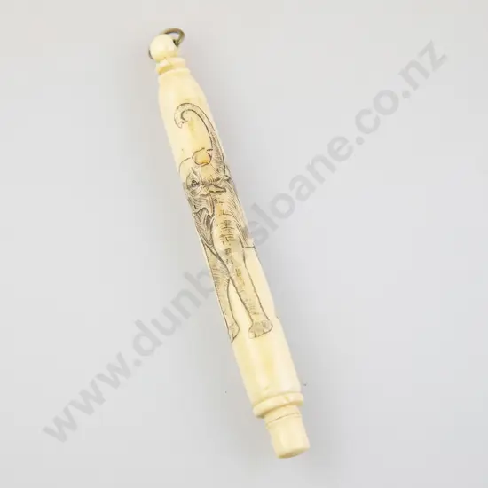 Japanese Bone Pencil Holder