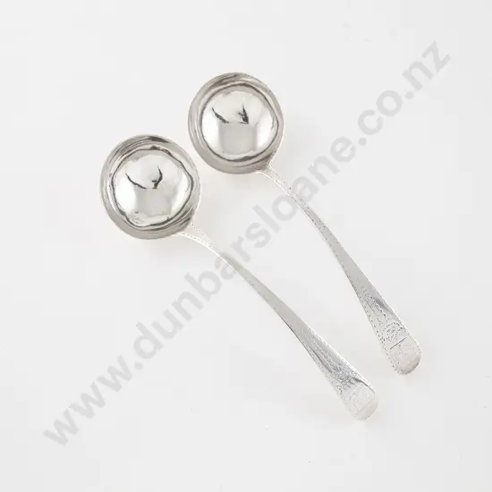 Two Georgian S/S Sauce Ladles