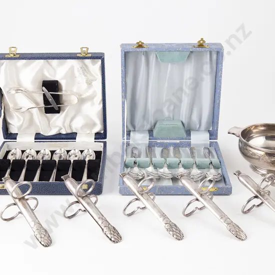 Small Group Of Mixed S/Plate Items