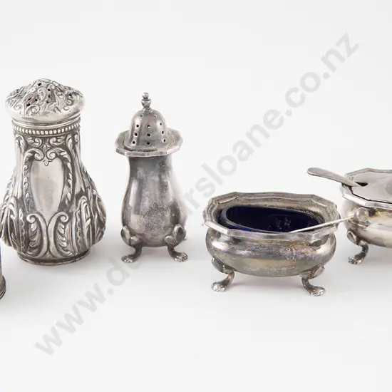 S/S Three Piece Cruet Set