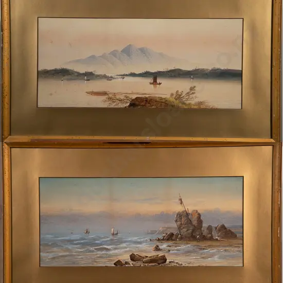 Pair of Victorian Landscapes Watercolours