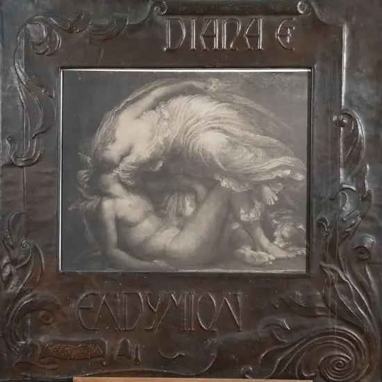 George Frederic Watts (1817-1904) Arts & Crafts Copper Framed Print