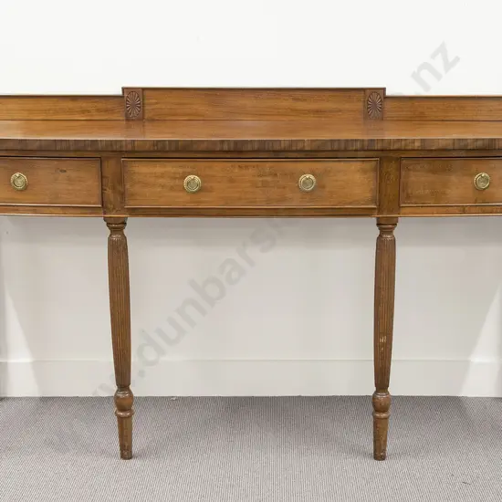 Regency Mahogany bow Front Sideboard