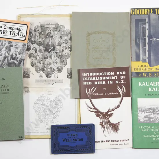 Small Group Of NZ Booklets Etc