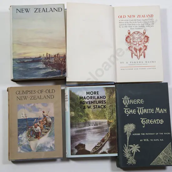 Five New Zealand Historical Volumes