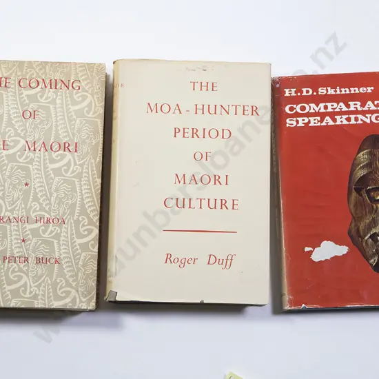 Three Volumes On Maori & Culture