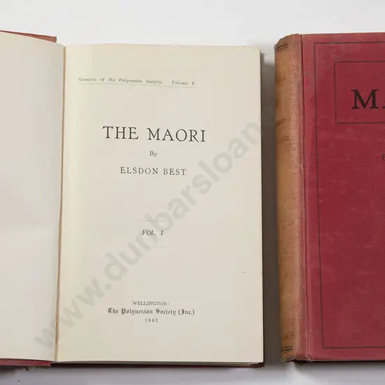 Best Elsdon - The Maori (2 Volumes)