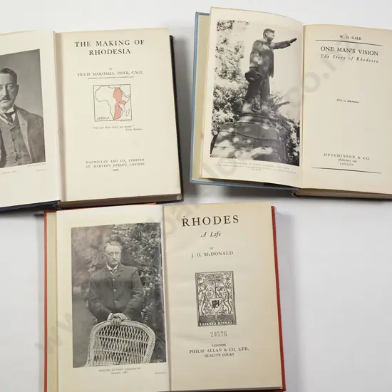 Three Volumes On Rhodesia